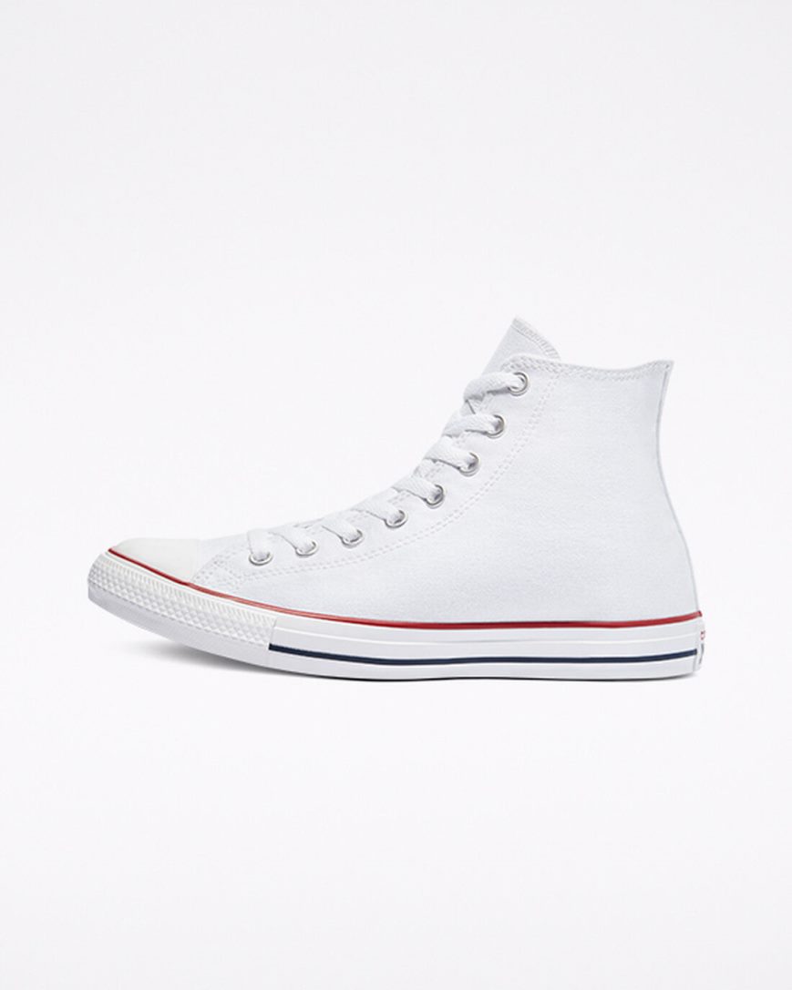 Dámské Boty Vysoké Converse Chuck Taylor All Star Classic Bílé | CZ JUON15